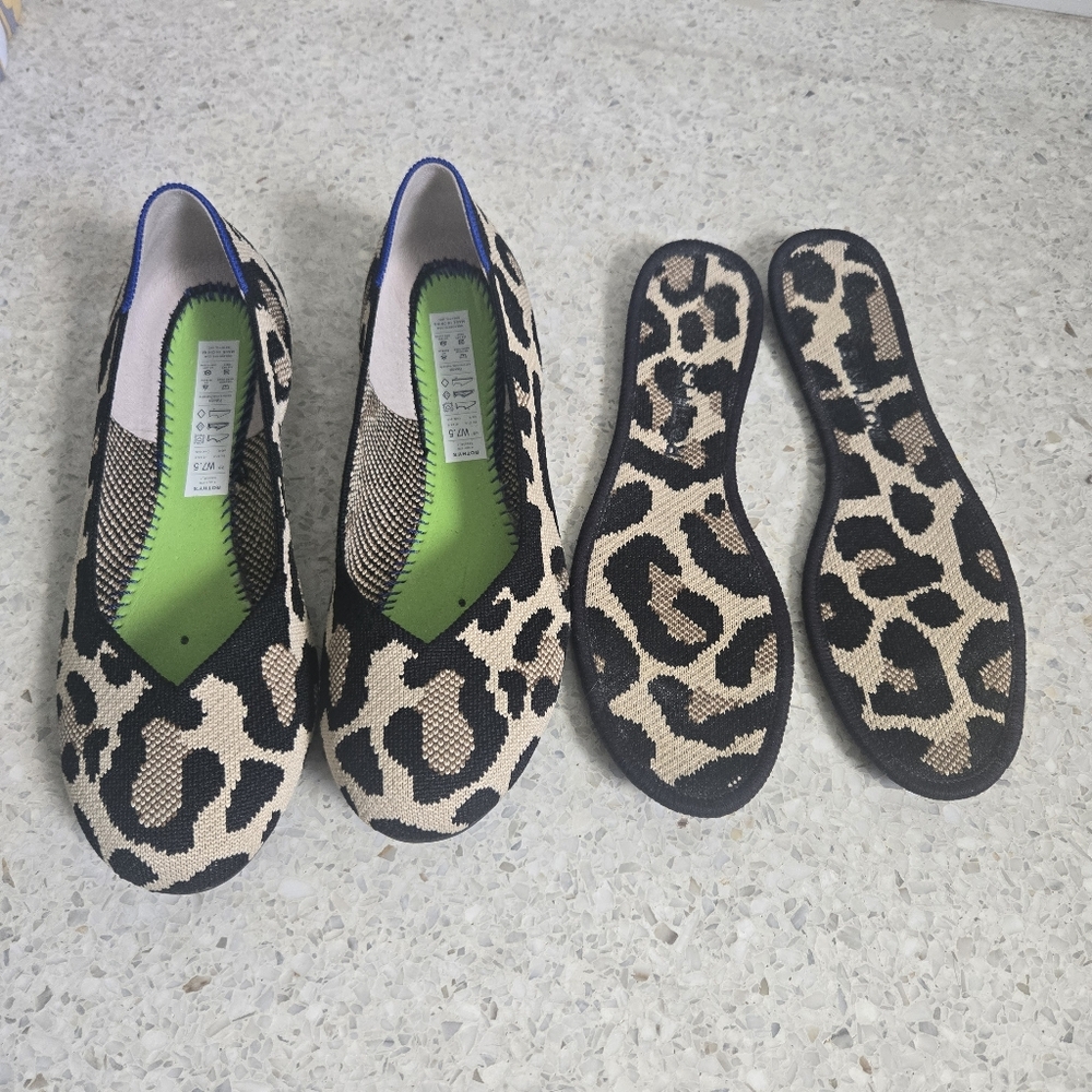 Rothy's Leopard Flats - Picture 10 of 16